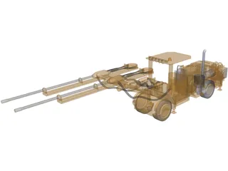 Mining Turck 3D Model preview