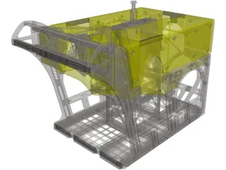 Simplified HD ROV 101-7330 3D Model preview