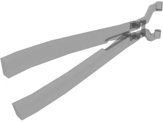 Pliers Cable 3D Model preview