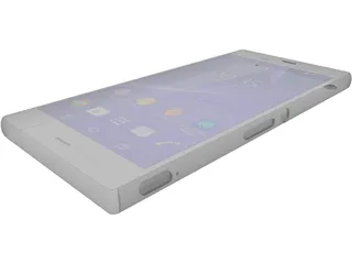 Sony Xperia Z3 3D Model preview