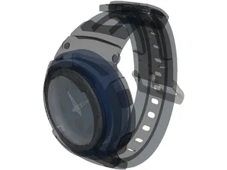 Casio G-Shock Watch 3D Model preview