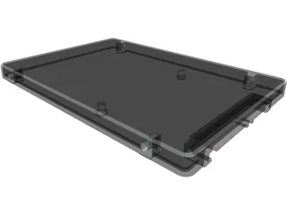 Samsung SSD 850 Pro 3D Model preview