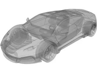 Savage Rivale Roadyacht 3D Model preview