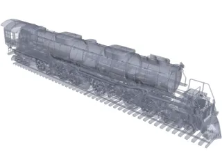 Union Pacific Big Boy 3D Model preview