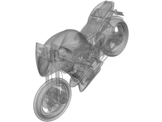 Superbike 3D Model preview