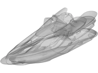 Jet Ski 3D Model preview