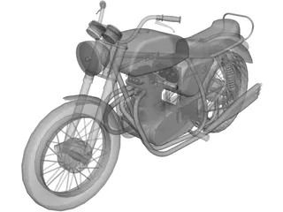 BSA Lightning 3D Model preview