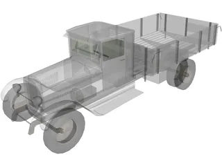 ZIS 5 3D Model preview