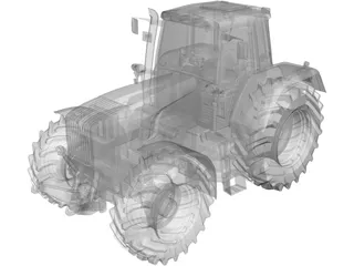 Fendt Vario 930 3D Model preview