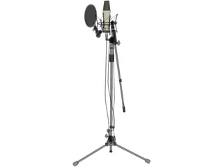Rode NT1-A Studio 3D Model preview