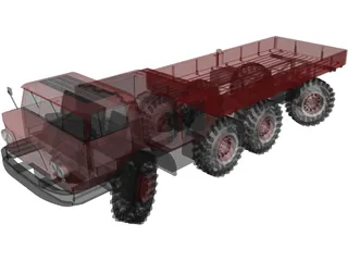 Zil 135LM 3D Model preview