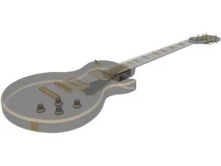 Electric Guitar 3D Model preview