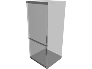 Refrigerator 3D Model preview