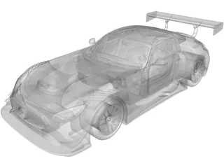 Mercedes-AMG GT3 3D Model preview