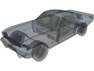 Ford Mustang (1966) 3D Model preview