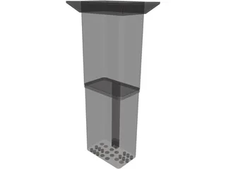 Surgical Column 3D Model preview