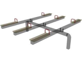 Teeter Totter 3D Model preview