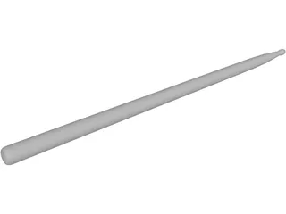Drumstick Vater5A 3D Model preview