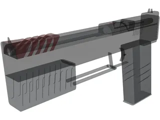 AZ-Waffe 3D Model preview