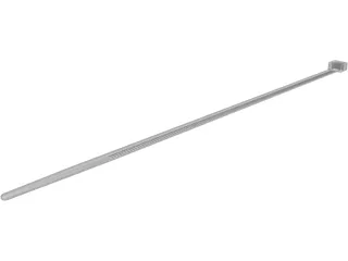 Tie Wrap 3D Model preview