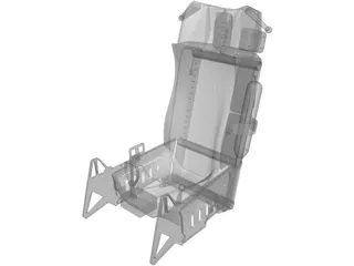 Ejection Seat 3D Model preview