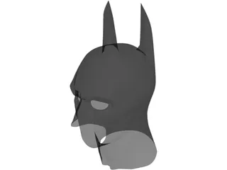 Batman Mask 3D Model preview