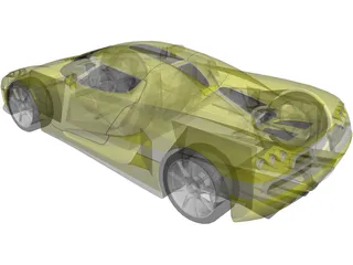 Koenigsegg CCX 3D Model preview