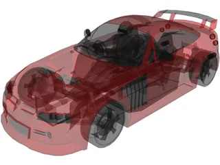 MG SVR 3D Model preview