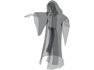 Star Wars Emperor 3D Model preview