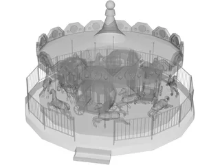 Merryground 3D Model preview