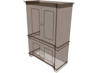 Armoire 3D Model preview
