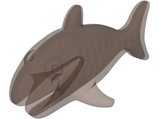 Chocolate Fish 3D Model preview