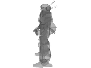 Wasp 3D Model preview
