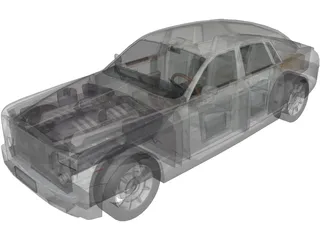 Rolls-Royce Phantom (2003) 3D Model preview