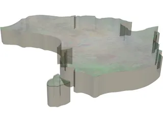 Australia 3D Model preview