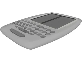 BlackBerry PDA 3D Model preview