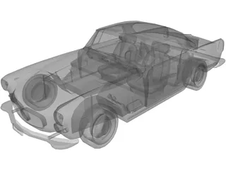 Maserati 3500 GT (1960) 3D Model preview