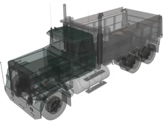 Mack Dumpster 3D Model preview