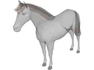 Horse 3D Model preview