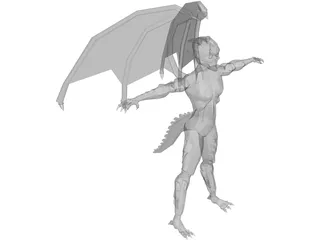 Monster 3D Model preview