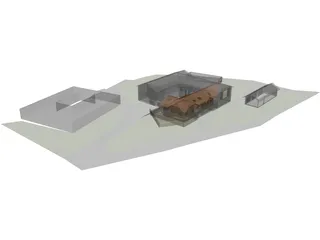 Farmers House 3D Model preview