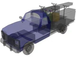 Truck 3D Model preview