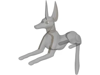 Annubis 3D Model preview