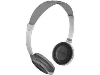 Headphones 3D Model preview