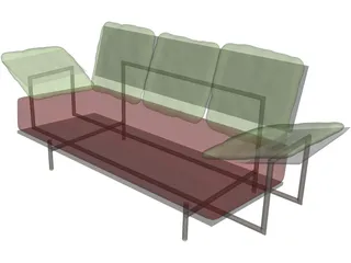 Sofa 3D Model preview