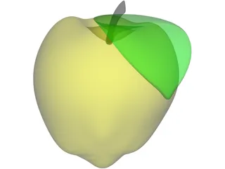 Apple 3D Model preview