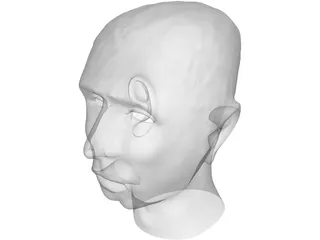 Head Johnie 3D Model preview