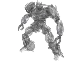 Transformers Movie Jazz 3D Model preview