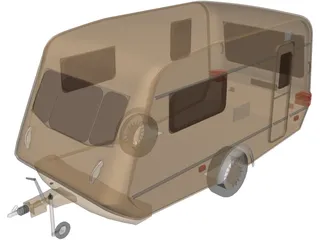 Caravan 3D Model preview