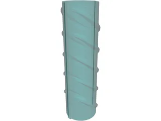 Concrete Reinforcement Steel 3D Model preview
